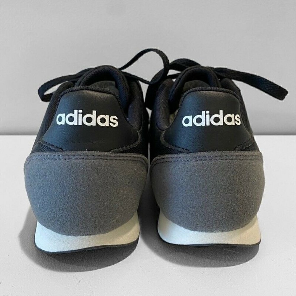 Adidas Mens V Racer 2.0 Sneakers Shoes Black BC0106 7.5 - Picture 6 of 9